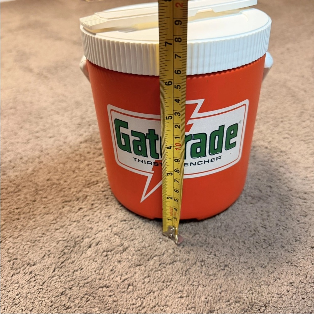 Rare! Vintage Hamilton Skotch Gatorade Cooler With A Vintage Gatorade Bottle - Picture 14 of 14